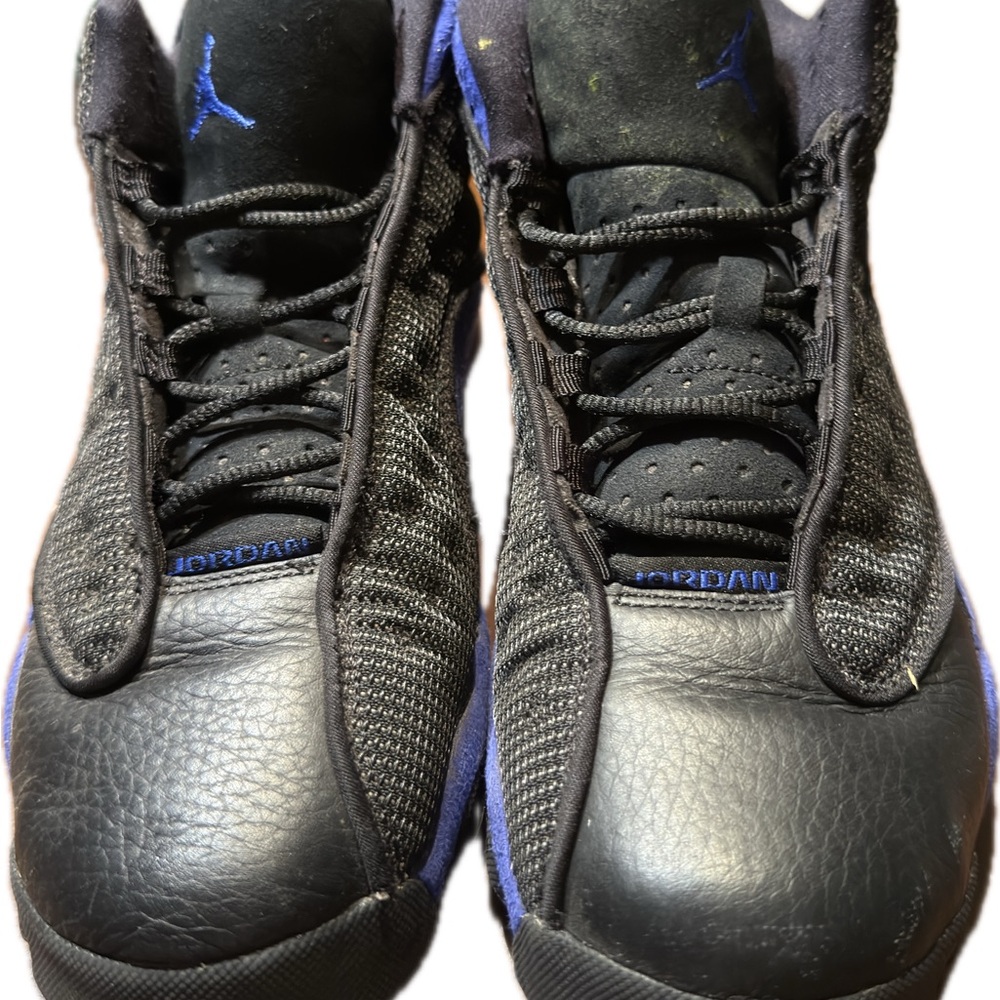 Jordan Kids Sneakers Black and Blue - Picture 2 of 5